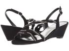 Caparros Nitza (black Faille) Women's Sandals