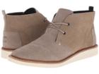 Toms Mateo Chukka Boot (desert Taupe Embossed Suede) Men's Lace-up Boots