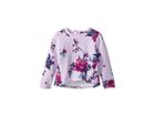 Joules Kids Printed Pullover Sweatshirt (toddler/little Kids) (lilac Chinoise Floral) Girl's Sweatshirt