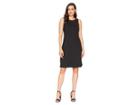 Tommy Bahama Drapey Ponte Sheath Dress (black) Women's Dress
