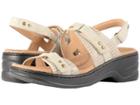 Trotters Newton (beige/off-white Man Made/soft Leather) Women's Sandals