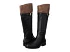 Naturalizer Josette (black/banana Bread Leather) Women's Boots