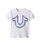 True Religion Kids Horseshoe Tee (toddler/little Kids) (white) Boy's T Shirt