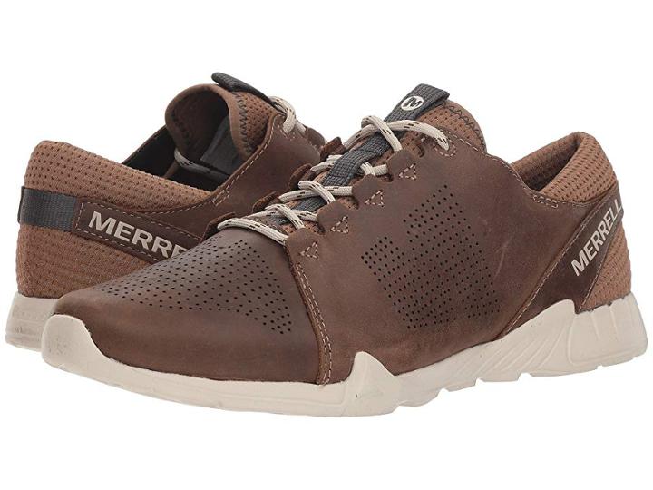 Merrell Versent Kavari Lace Leather (dark Earth) Men's Shoes