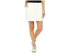 Under Armour Golf Links Woven Skort (white/true Gray Heather/white) Women's Skort