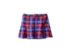 Tommy Hilfiger Kids Plaid Printed Neoprene Skirt (little Kids) (flag Blue) Girl's Skirt