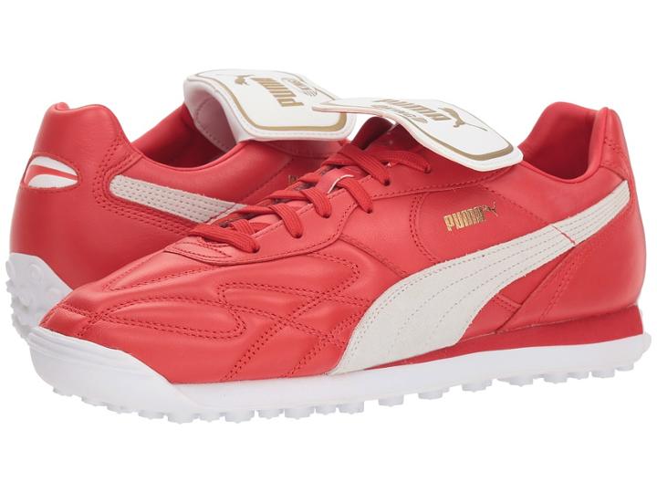 Puma King Avanti (legends Pack) (puma Red/puma White) Men's Shoes