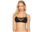 L*space Jaime Top (black) Women's Swimwear