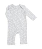 Aden + Anais Long Sleeve Coverall (infant) (moon Dot) Kid's Overalls One Piece