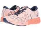 Asics Noosa Ff 2 (seashell Pink/dark Blue/begonia Pink) Women's Running Shoes