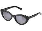 Guess Gf6087 (shiny Black/gradient Smoke) Fashion Sunglasses