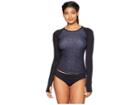 Tyr Mantra Belize Long Sleeve Rashguard (black) Women's Swimwear