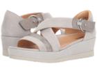 Earth Hibiscus (light Grey Metallic Suede) Women's  Shoes