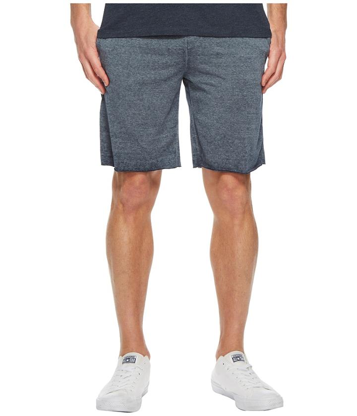 Threads 4 Thought Burnout Fleece Shorts (raw Denim) Men's Shorts