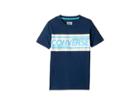 Converse Kids Retro Tee (big Kids) (all Star Navy) Boy's T Shirt
