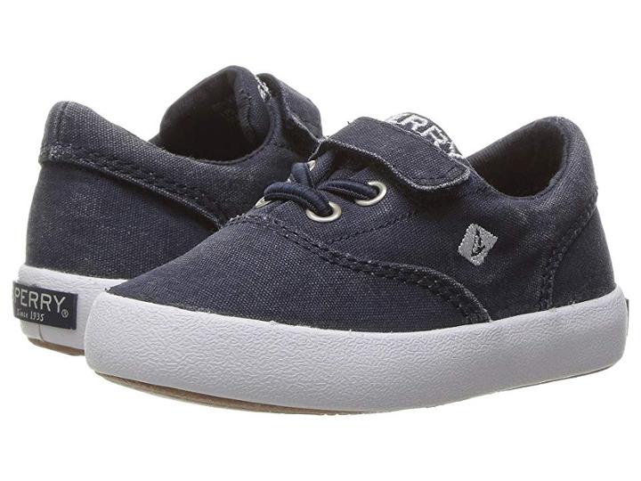 Sperry Kids Wahoo Jr. (toddler/little Kid) (navy) Boys Shoes