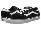 Vans Gilbert Crockett Pro (black/white(suede Canvas)) Men's Skate Shoes