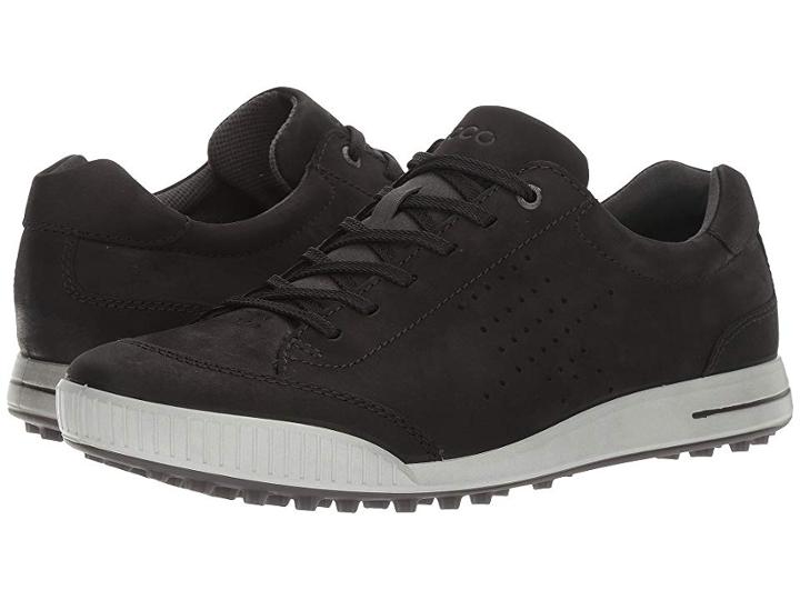 Ecco Golf Street Retro Hydromax (black/black) Men's Golf Shoes