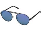 Guess Gu3028 (shiny Rose Gold/blue Mirror) Fashion Sunglasses