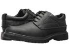 Dockers Warden Plain Toe Oxford (black Soft Oiled Crazyhorse) Men's Shoes