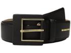 Michael Michael Kors Hip Station Belt (black) Women's Belts
