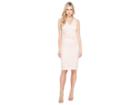 Maggy London Rose Garden Lace V-neck Sheathe Dress (rose) Women's Dress