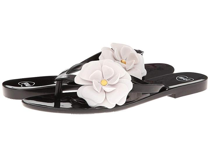 Melissa Shoes Mel Honey Iii (black/white) Women's Sandals