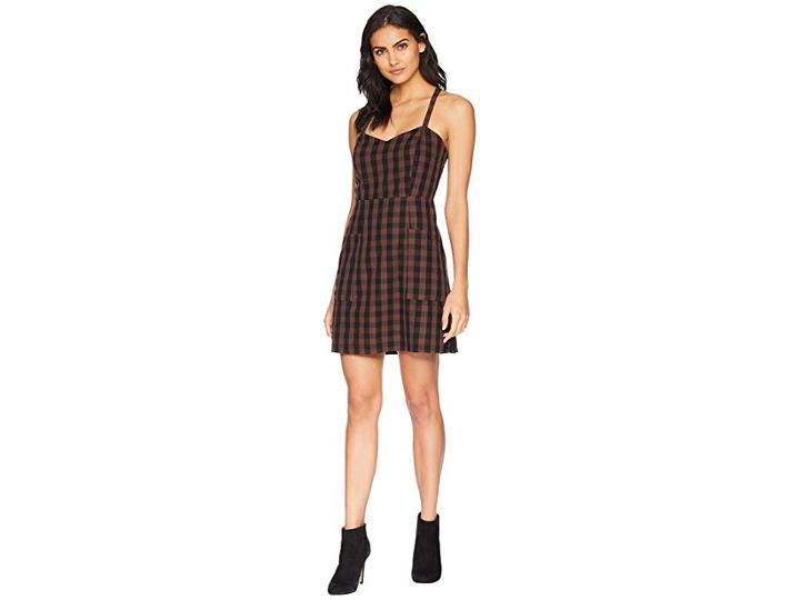 Volcom Dare 2 Bloom Dress (dark Chocolate) Women's Dress