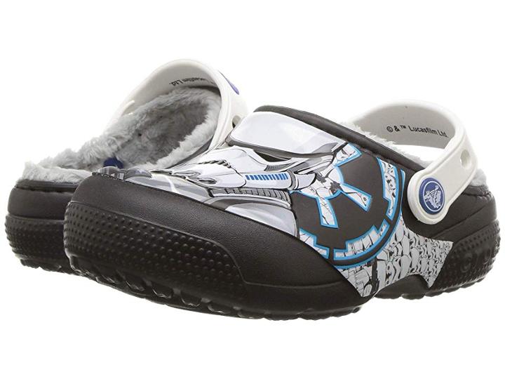 Crocs Kids Classic Lined Clog (toddler/little Kid) (stormtrooper/black) Kids Shoes