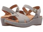 Kork-ease Myrna 2.0 (grey Suede) Women's Wedge Shoes