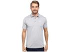 Under Armour Golf Ua Playoff Polo (true Gray Heather/white/white) Men's Short Sleeve Knit