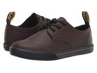 Dr. Martens Santanita Octavo (dark Brown Mohawk Non Woven Synthetic) Women's Shoes