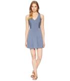Bcbgeneration Fit-and-flare Dress (blue Combo) Women's Dress