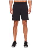 Under Armour Ua Speedpocket 7 Stretch Woven Shorts (black/black/reflective) Men's Shorts