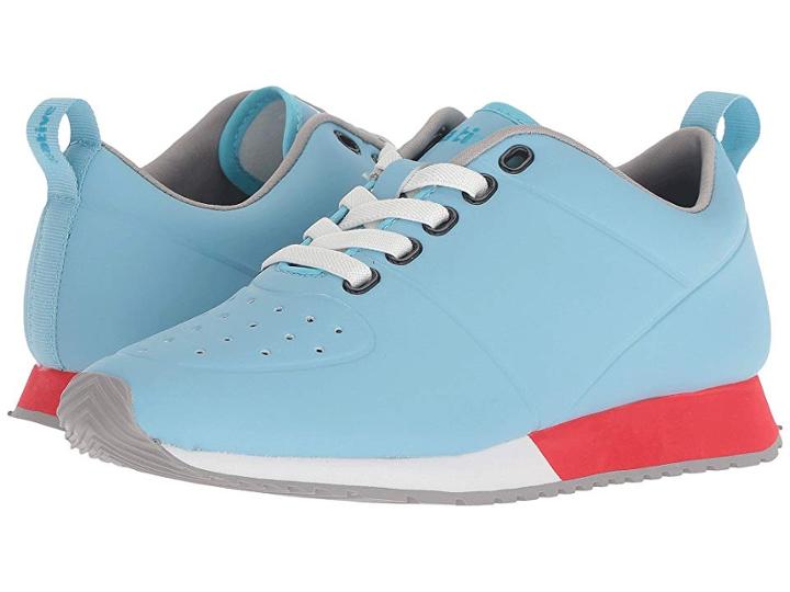 Native Shoes Cornell (sky Blue Ct/shell White/torch Red/pigeon Rubber) Shoes