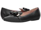 Taryn Rose Edith (black Calf) Women's Dress Flat Shoes