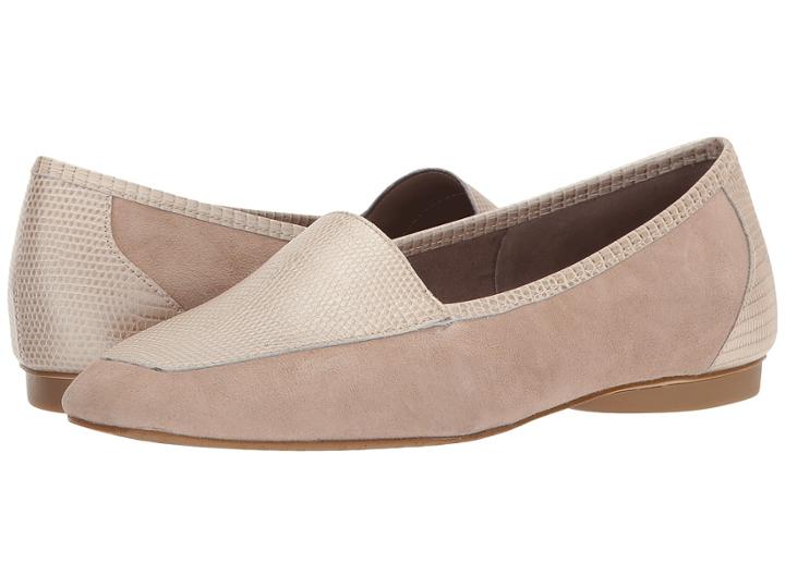 Donald J Pliner Deedee (almond Pearlized Lizard Print) Women's Shoes