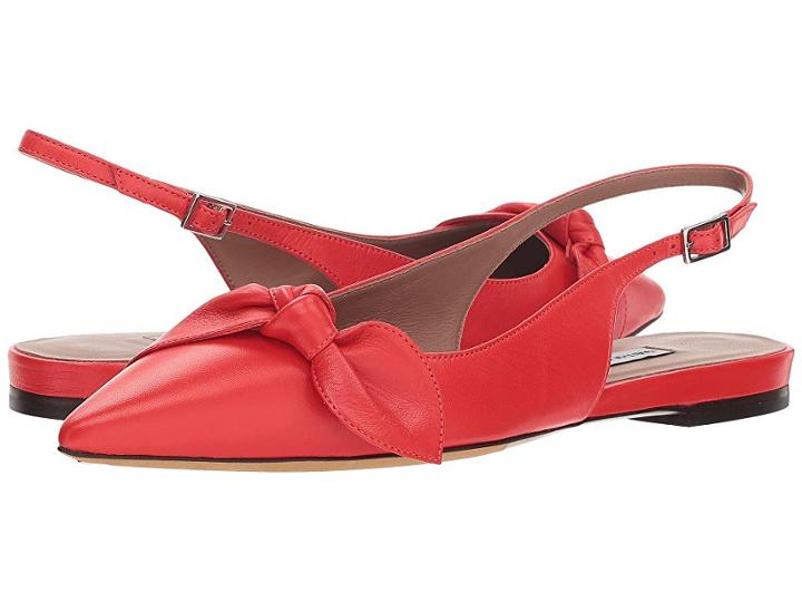 Tabitha Simmons Knotty (red Nappa) Women's Shoes