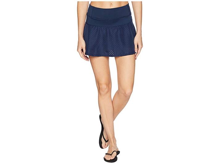 Jockey Active Circulation Skort (thunder Blue) Women's Skort
