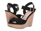 Fergalicious Viola (black) Women's Wedge Shoes