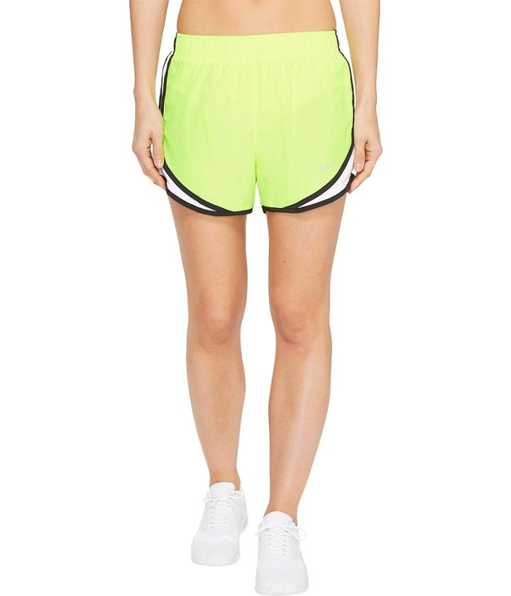 Nike Dry Tempo Short (volt/white/black/wolf Grey) Women's Shorts