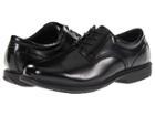 Nunn Bush Baker Street Plain Toe Oxford With Kore Slip Resistant Walking Comfort Technology (black) Men's Plain Toe Shoes