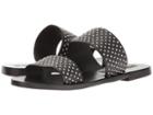 Sol Sana Jasmine Slide (black/silver Studs) Women's Shoes