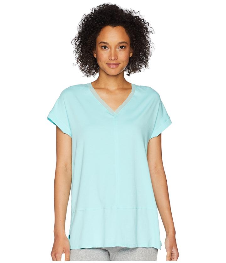 Jockey Short Sleeve Top (green) Women's Pajama