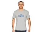 Life Is Good Classic Truck Crusher Tee (heather Gray) Men's T Shirt