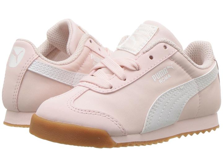 Puma Kids Roma Basic Summer Inf (toddler) (pearl/white) Kids Shoes