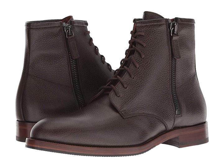 Aquatalia Vladimir (brown Tumb Embossed Calf) Men's Shoes