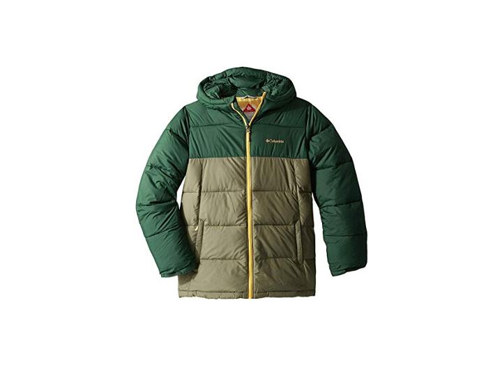 Columbia Kids Pike Laketm Jacket (little Kids/big Kids) (forest/cypress/golden Nugget) Boy's Coat