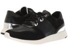 Cole Haan Grand Crosscourt Wedge Sneaker (black Leather) Women's Lace Up Casual Shoes