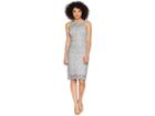 Calvin Klein Lace Sheath Dress Cd8l54cy (white/black) Women's Dress